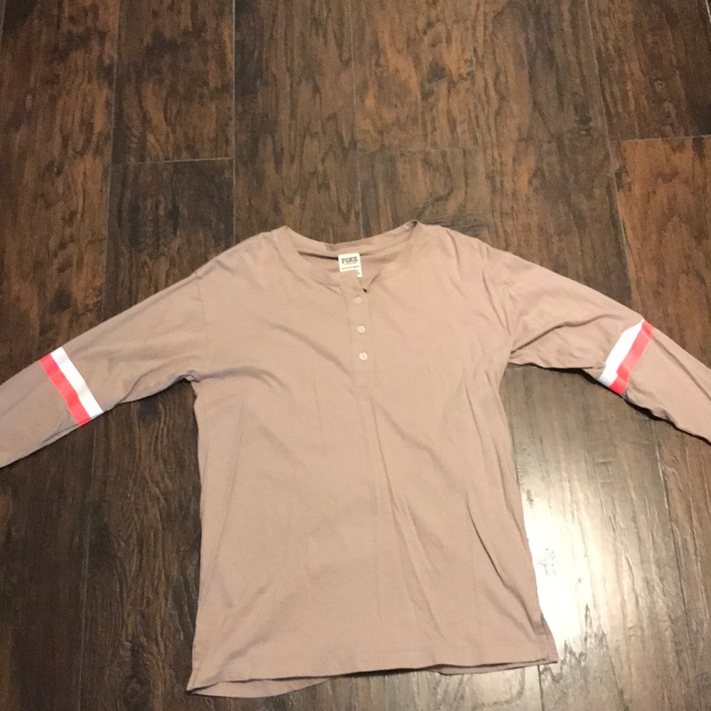 Pink bed shirt